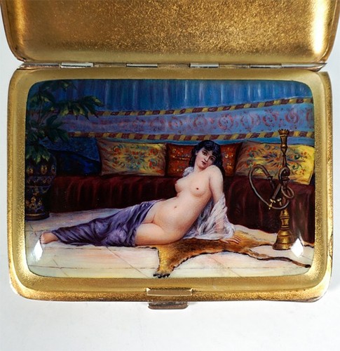 Silber tabatiere zigaretten - silber,