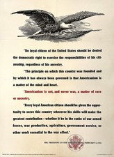 Original Vintage WWII Poster