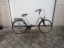 Tiefeinsteigerfahrrad 26 Zoll 3Gang von Prophete silberfarben absolut neuwertig,