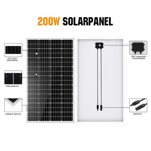 200w mono grid - 200w, solarpanel