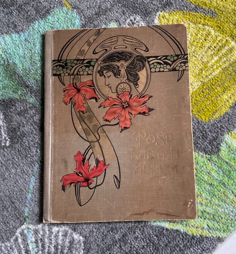 Antikes jugendstil postkarten - antikes,