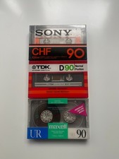 3 x Audiokassetten  Sony / TDK
