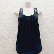 Tank Top Cami Black Goth Siren