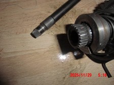 ktm lc4 620 aus 95, schalt und kickstarter welle