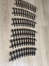 6 Stück LGB Playmobil Eisenbahn Gleise gebogen Spur G siehe Bilder