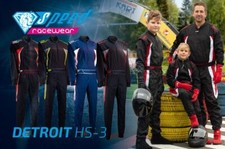 Speed Overall Detroit HS-3, Kartoverall, Hobby Rennoverall, Overall Kart