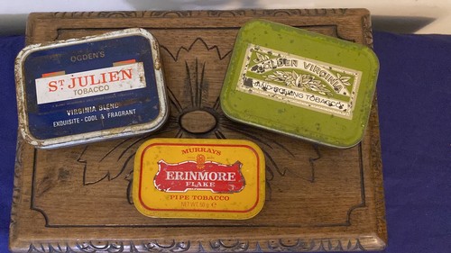 Vintage tabakdosen julien - st,