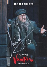 Autogramm - Mark Seibert (Musical - Tanz der Vampire) - Hamburg