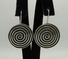 Sterling Silber Ohrringe an