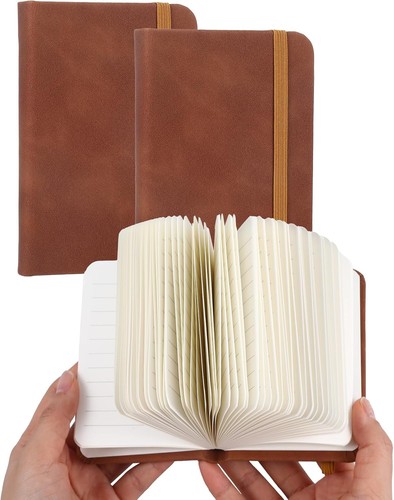 Stück leder notizbuch - leder,