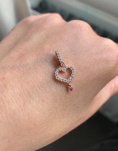 Swarovski herz armband charm - swarovski,