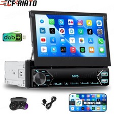 DAB+ 7" 1DIN Flip Autoradio