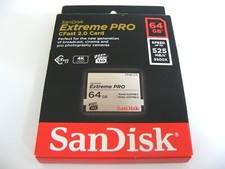 64GB CFast 2.0 Card Extreme PRO 525MB/s 3500x ( 64 GB CFast Karte ) SanDisk Neu