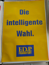 Plakat FDP Frankfurt die