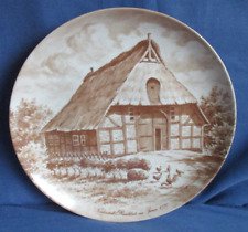 Kaiser Porzellan Norderstedter Heimatteller Motiv 1 Rauchkate Spann Garstedt