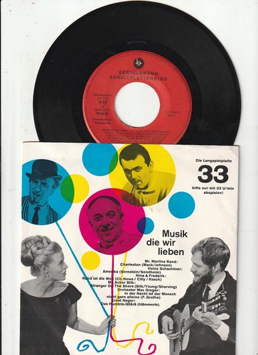 Schallplatte musik die - 7",