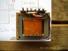 SABA Lindau Ausgangs-Übertrager ECL86 / EL84 , Typ: Bv 3815.426.111 , sehr gut !