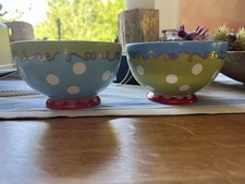 Zwei Schüsselchen,Oilily, Gemustert,Porzellan