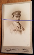Turnerschaft Cimbria Bonn - 1903 - Paul Aubertin als Student - CDV / Studentika