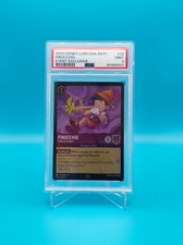 Disney Lorcana / Pinocchio Talkative Puppet / Mint PSA 9 Event Promo 32/P1