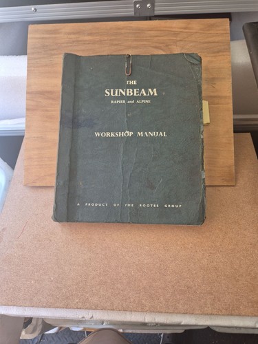 Vintage 1964 sunbeam rapier - vintage,