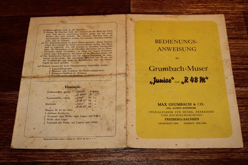 Bedienungsanweisung grumbach - bedienungsanweisung,