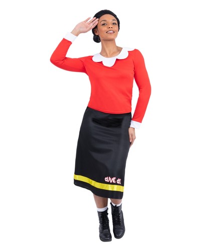 Popeye olivia oyl damen - olivia,