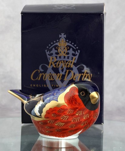 Royal crown derby - crown, "bullfinch"