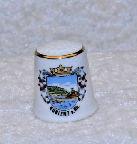 Fingerhut porzellan - -,