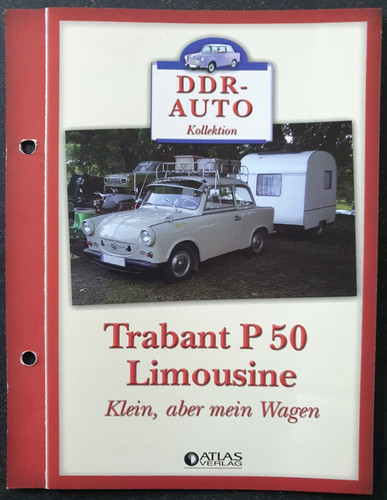 Atlas ddr auto trabant 50 - auto, p