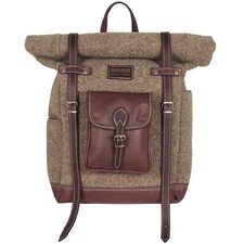 AKAH Jagd-Rucksack ROLLTOP - Wollfilz mit Olivenleder