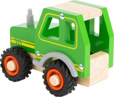 Trecker Grün Holzspielzeug