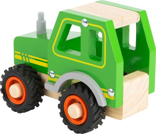 Trecker grün holzspielzeug - trecker,