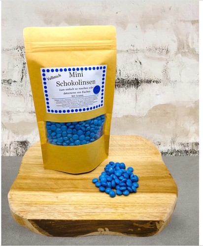 Schokolinsen blau - ,