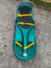 schlitten mit rückenlehne