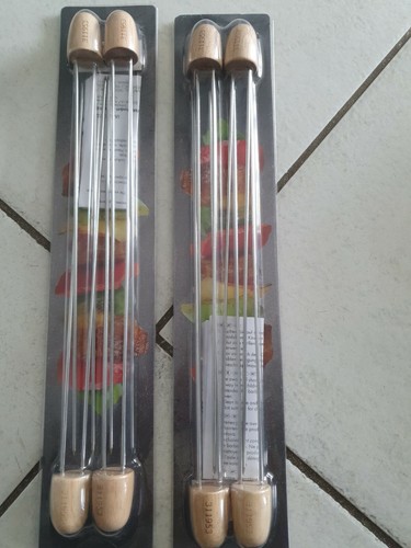 Grillspiesse metallform mit - grillspiesse,,