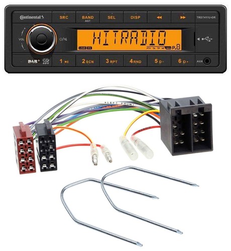 Continental 1din dab - 1din, mp3