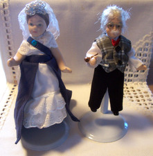 Altes Puppen "Brautpaar" Arme