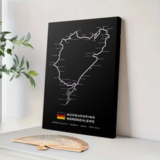 Leinwanddruck  gerahmt