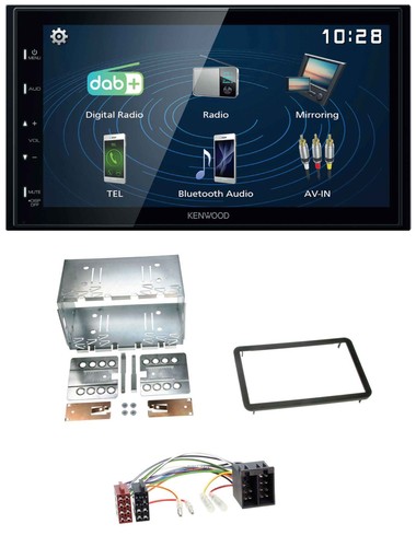 Kenwood 2din bluetooth mp3 - mp3, usb