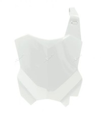 FRONTPLATTE RACETECH WEISS für KAWASAKI KX 250 F (KX252A) 2017-18