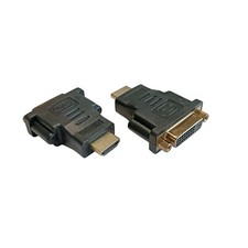 HDMI DVI Adapter DVI Buchse 24+1 DVI-D auf HDMI Stecker FULLHD 3D HDCP vergoldet