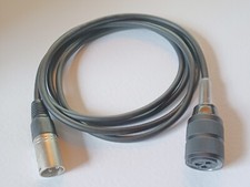 Tuchel Adapter Kabel Großtuchel - XLR 2m Mikrofonkabel für Sennheiser MD421 etc.