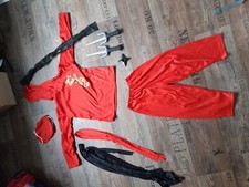 Ninja Fasching Kostüm Kinder ca. 4-6 Jahre 