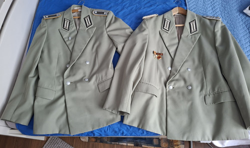 Ddr uniformjacke zweireiher - 2×ddr,