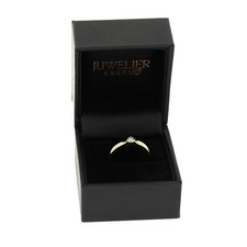 Ring 585 Gold 14 Kt bicolor - 0,05 ct W/SI - Wert 520,-