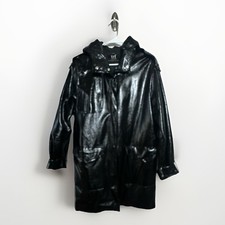 Zara Black parka long Hooded
