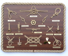 EXKLUSIVE KNOTENTAFEL (Nr. 16A) 39 x 30 cm