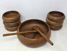 Echt Teakholz Salatschüssel