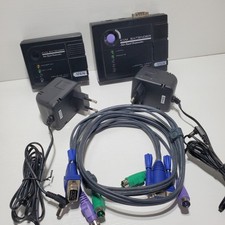 Aten CE-250 L KVM Extender Switch 1 PC 2 Monitore Lokal Unit Remote Unit  Auto S